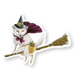 Moon Fox Magick Die Cut Vinyl Sticker