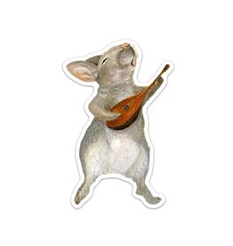 Pygmy Bunny Die Cut Vinyl Sticker