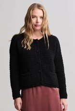 CozyChic Textured Button Front Cardigan