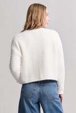 CozyChic Textured Button Front Cardigan