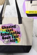 Chasing That Scholastic Book Fair High - Book Tote Bag