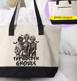 The Golden Girl Ghouls - Funny Halloween Tote Bag
