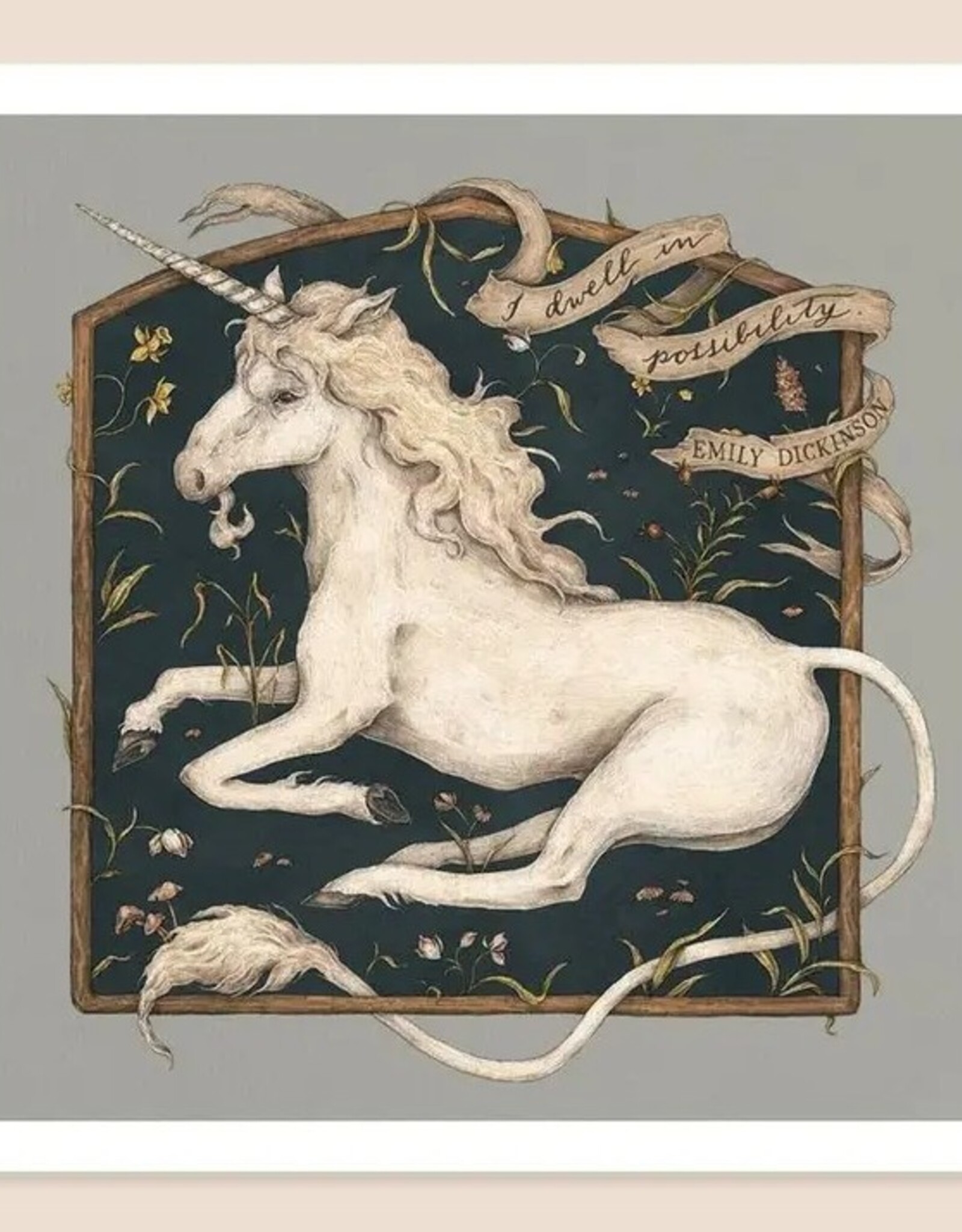 10” X 10” I Dwell in Possibility Print