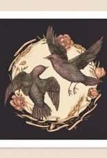 12” x 12” Starlings Print