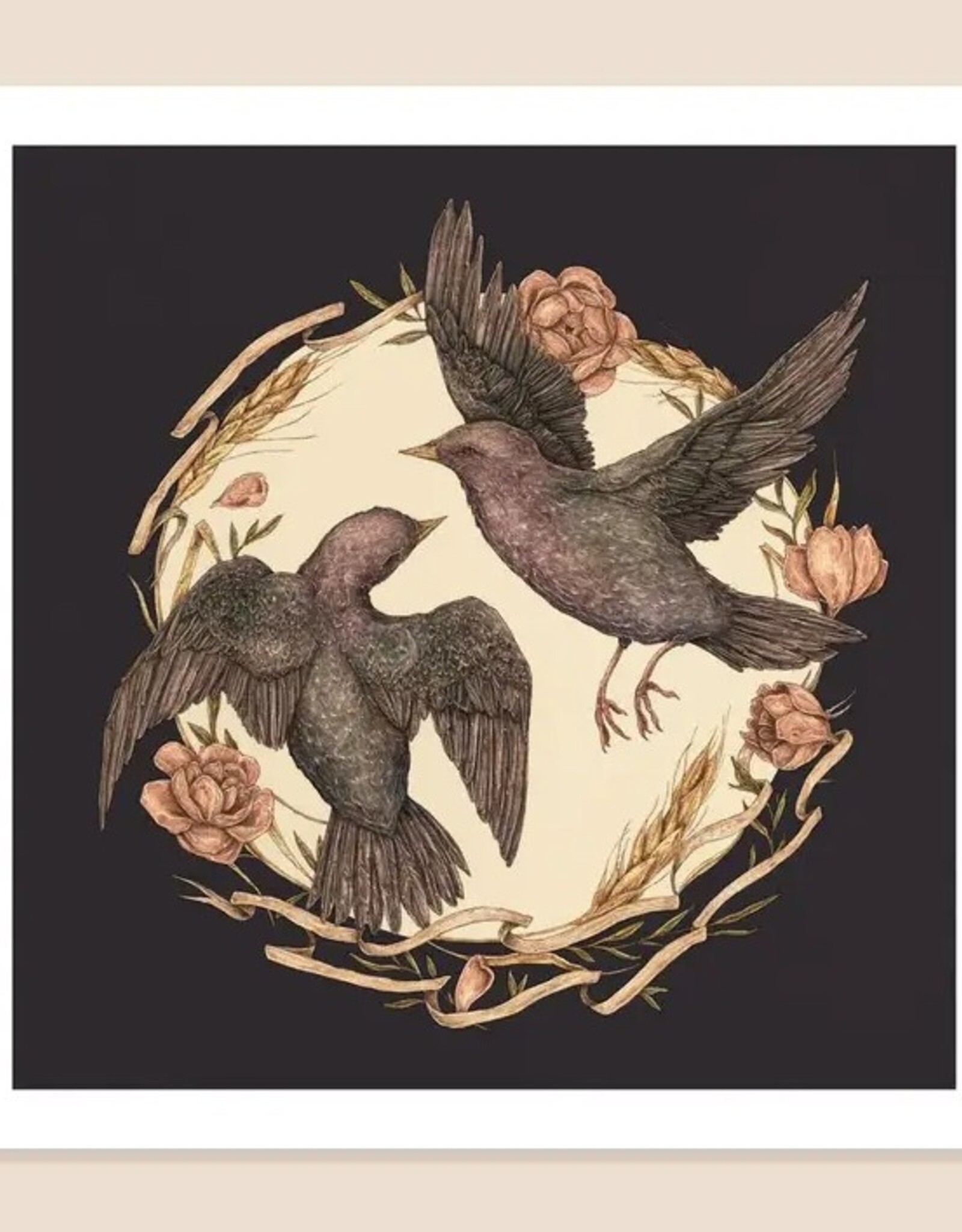 12” x 12” Starlings Print