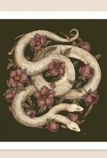 12” x 12” Two-Headed Snake Print