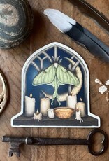 2.75" X 3” Luna Moth Sticker