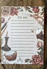 5.5” X 4” Tea Time To Do List Notepad