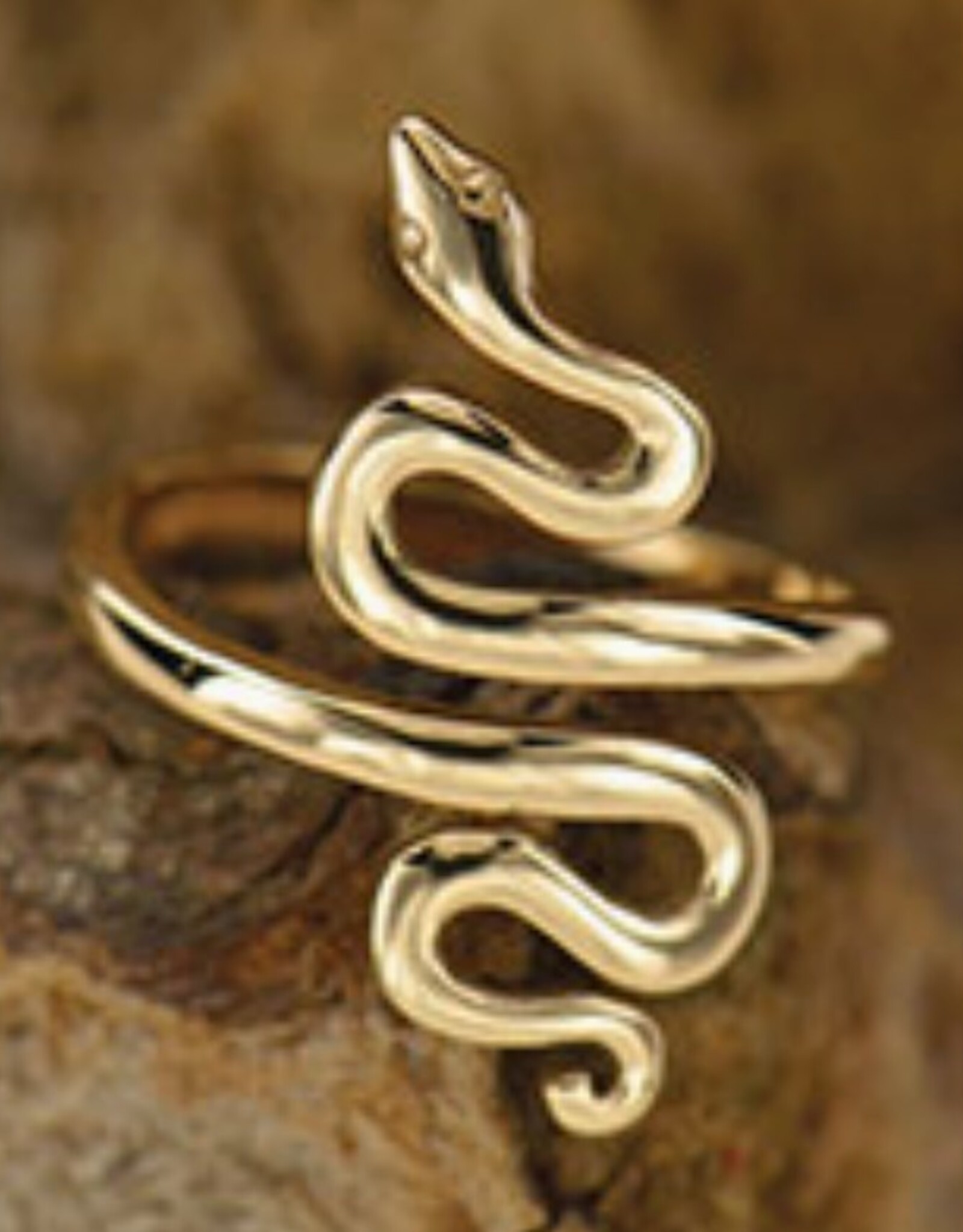 -Adjustable Snake Ring |