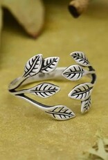 -Leaf Cluster Adjustable Ring |