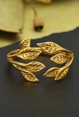 -Leaf Cluster Adjustable Ring |