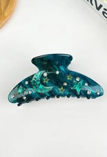 4.1'' Moon Claw Clip,Star Hair Clip |