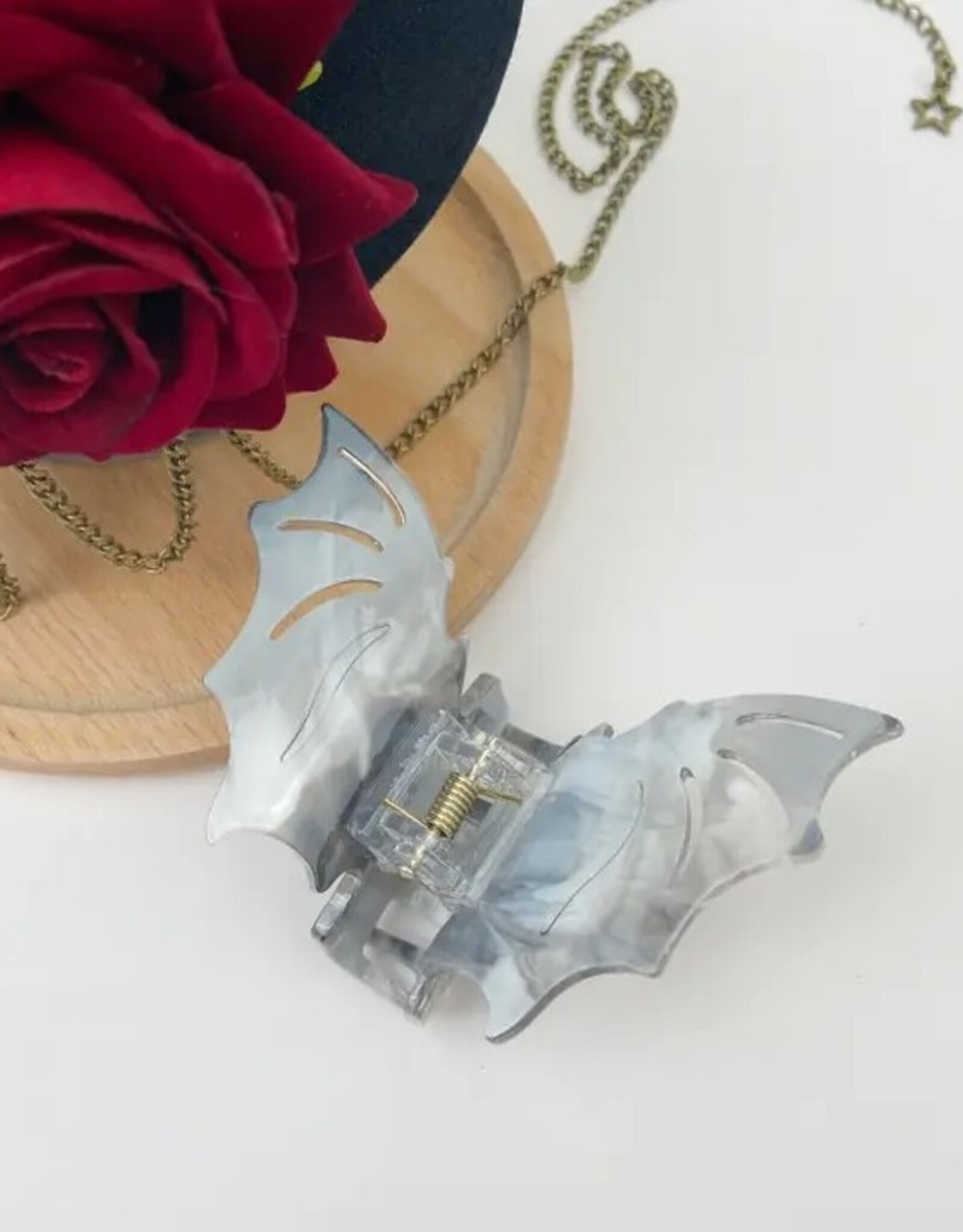 Colorful Bat Hair Clip Halloween |
