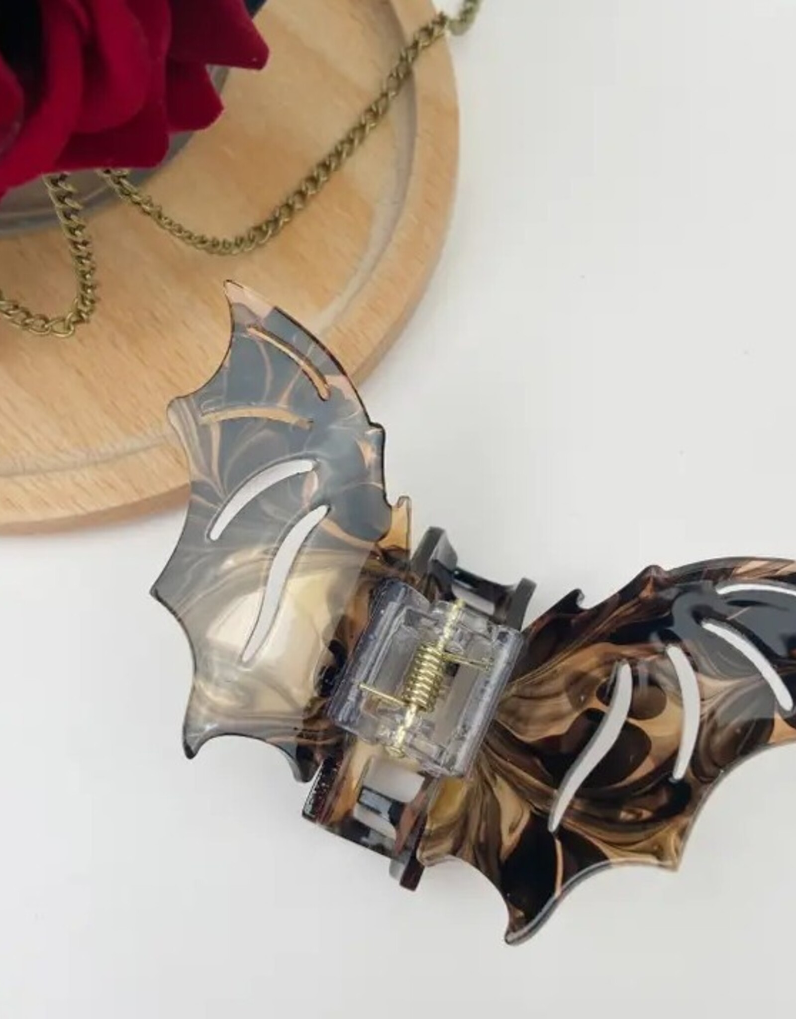 Colorful Bat Hair Clip Halloween |