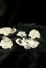 Crystal Carved Turtle | 20-30mm | Brazil