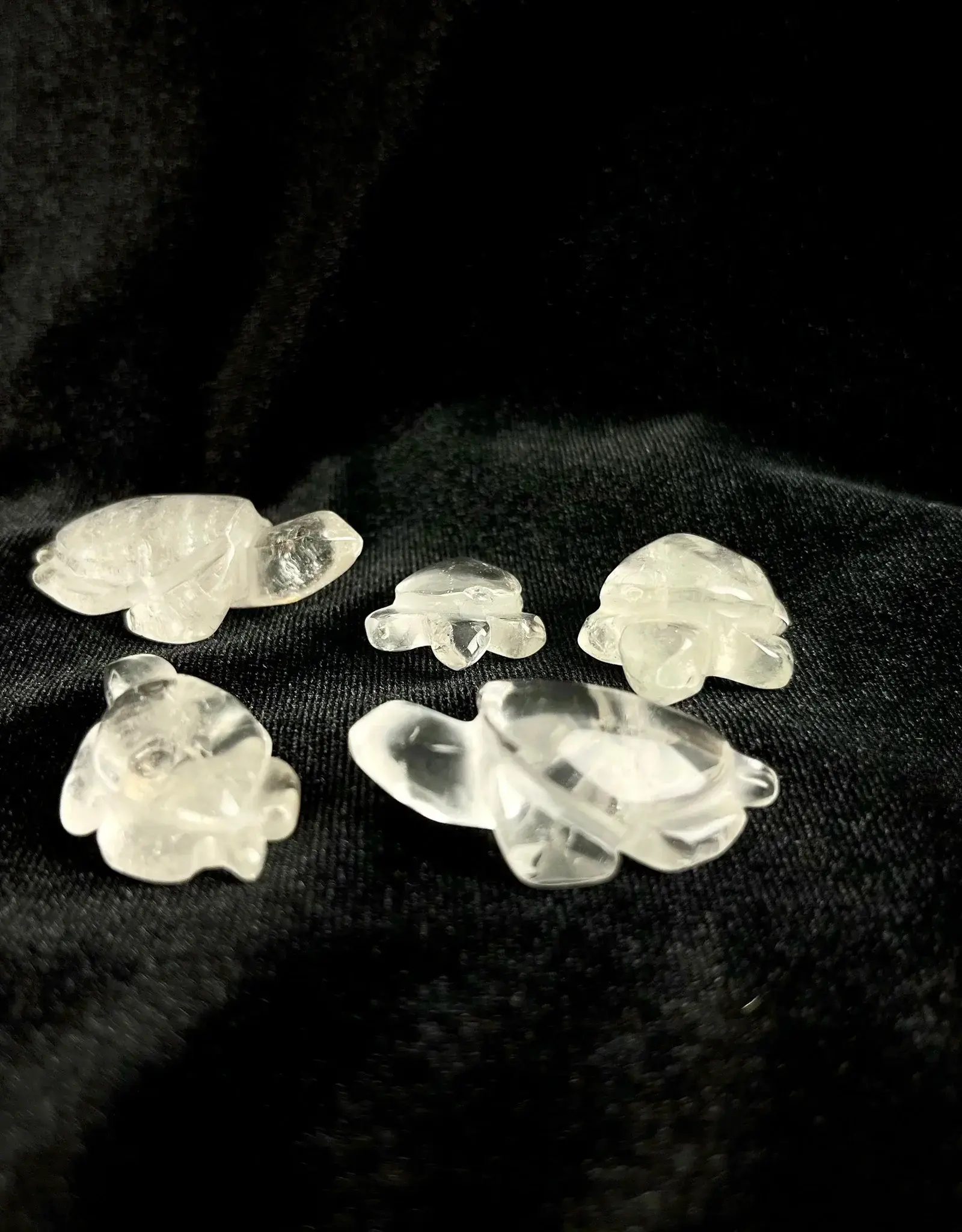 Crystal Carved Turtle | 20-30mm | Brazil