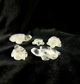 Crystal Carved Turtle | 20-30mm | Brazil