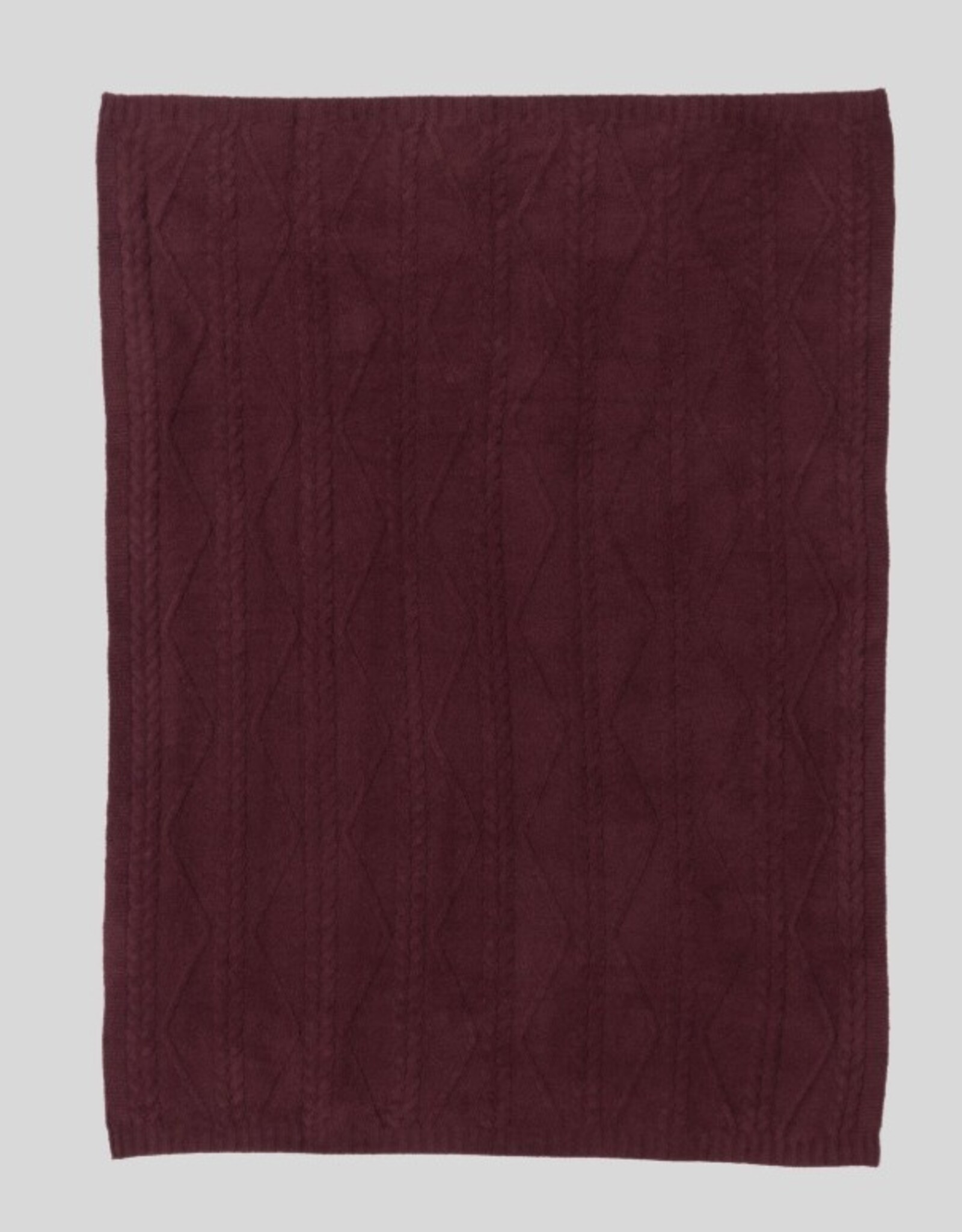 CozyChic Fisherman Cable Throw 54 x 72