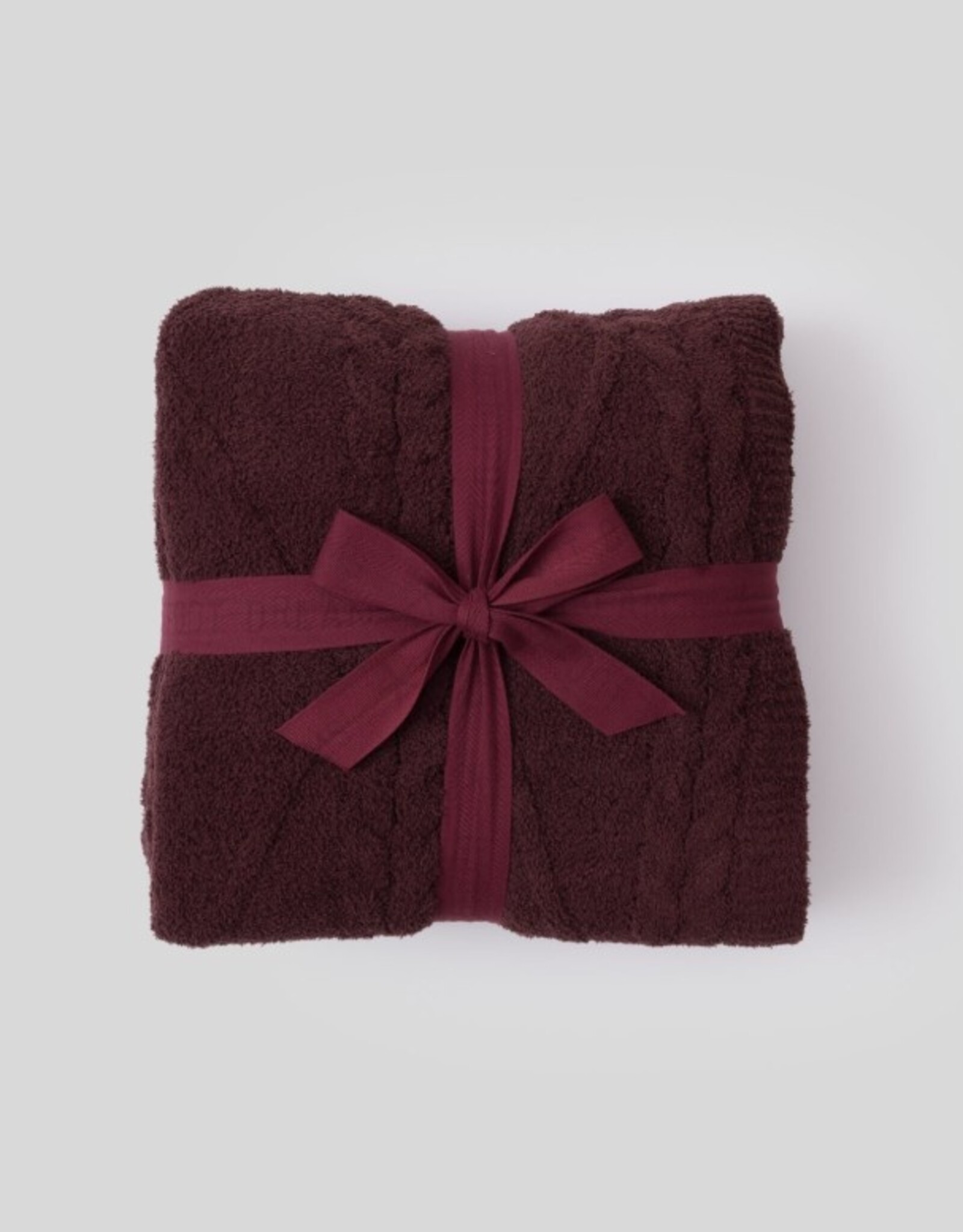 CozyChic Fisherman Cable Throw 54 x 72