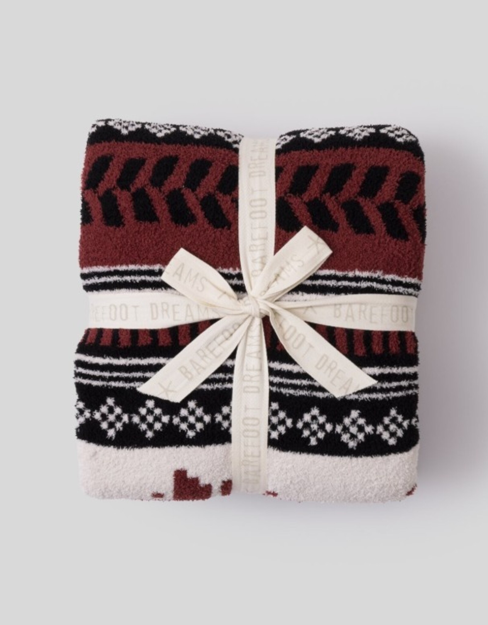 CozyChic Fair Isle Throw 54 x 72