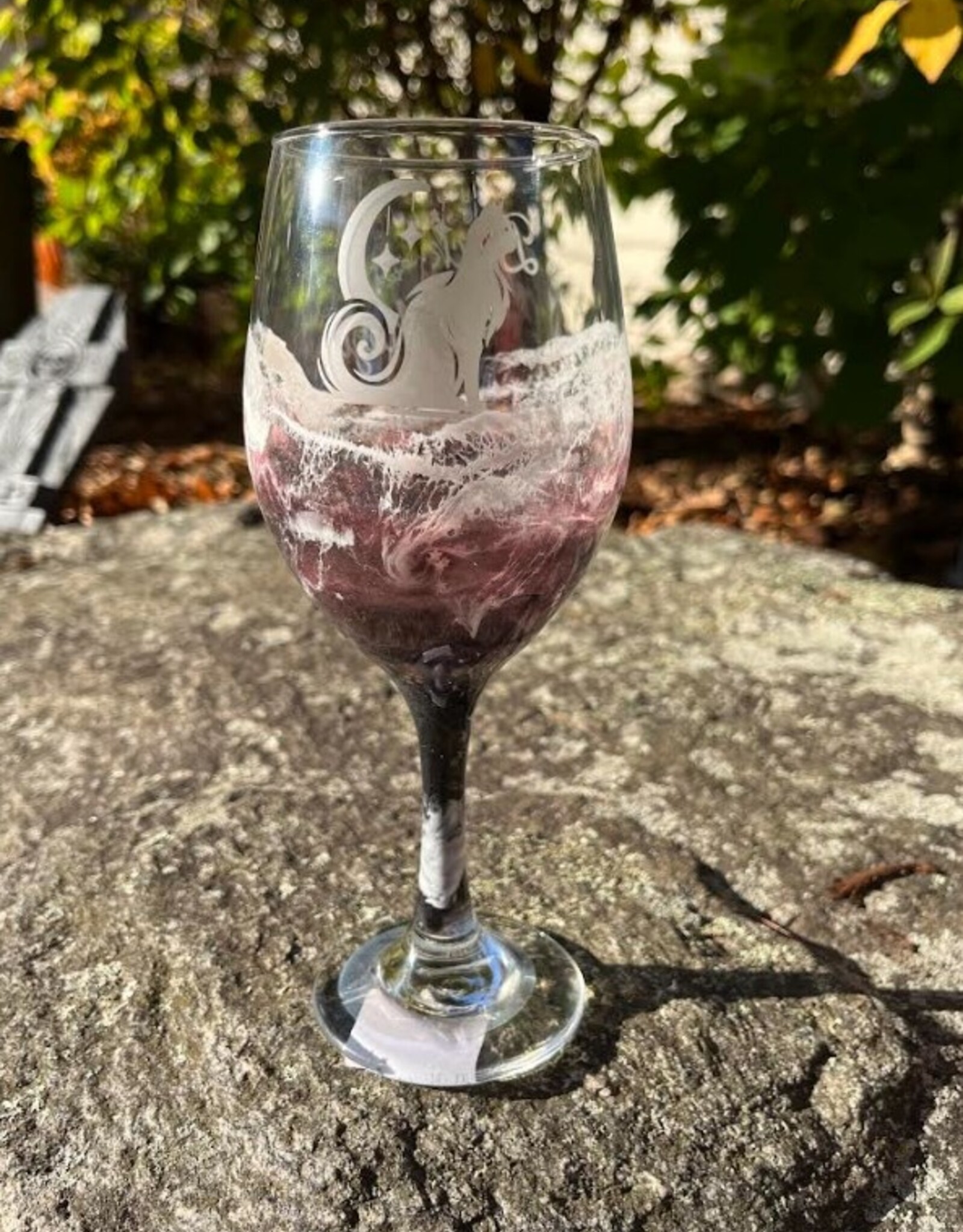 Wine Glass | Stemmed | Black Magic STM