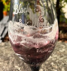 Wine Glass | Stemmed | Black Magic STM