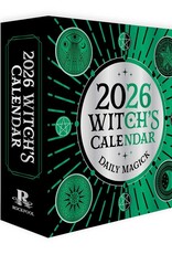 -2026 Witch's Calendar: Daily Magick Day-to-Day Calendar