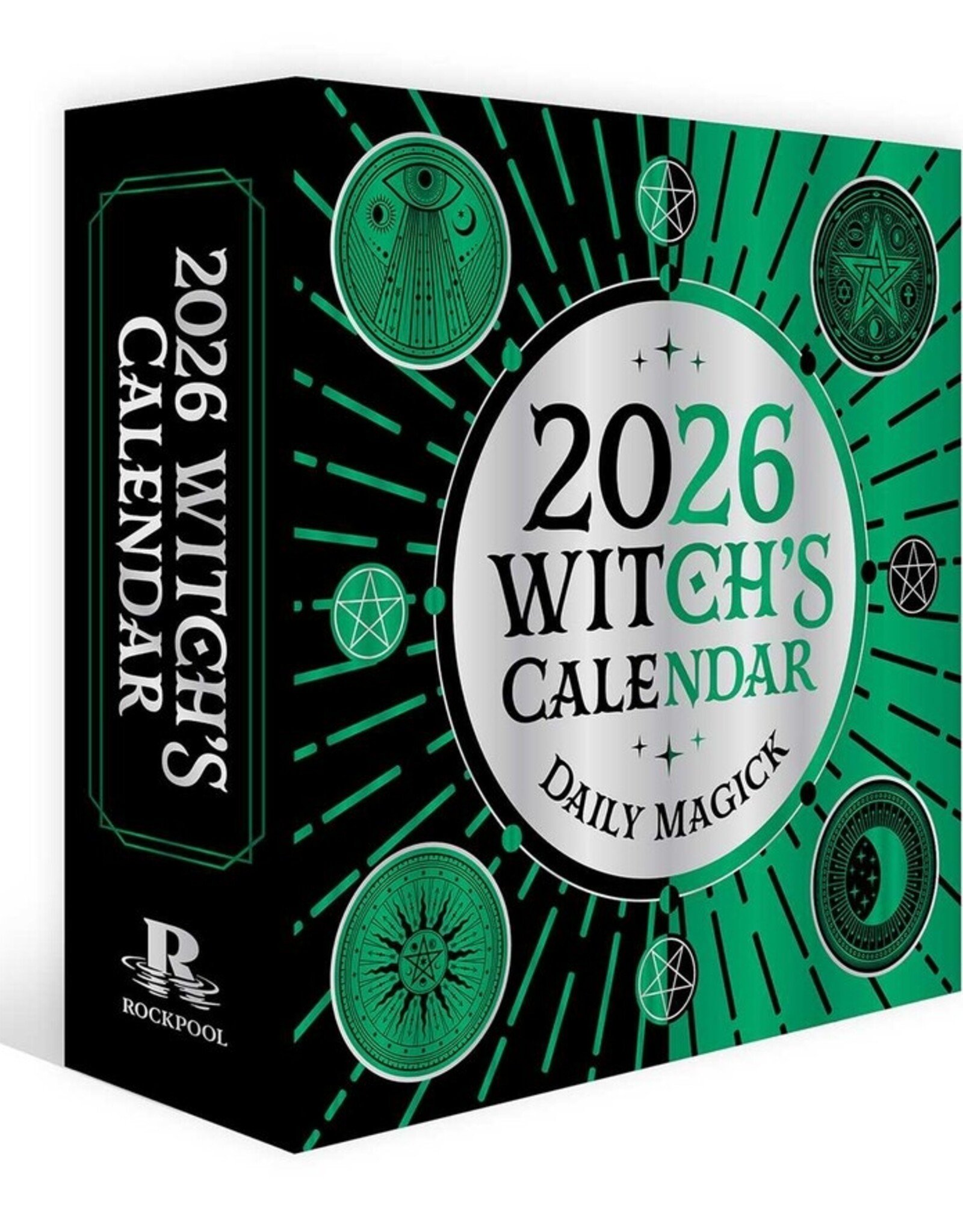 -2026 Witch's Calendar: Daily Magick Day-to-Day Calendar