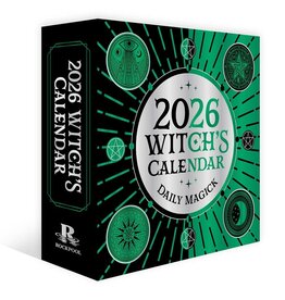 -2026 Witch's Calendar: Daily Magick Day-to-Day Calendar
