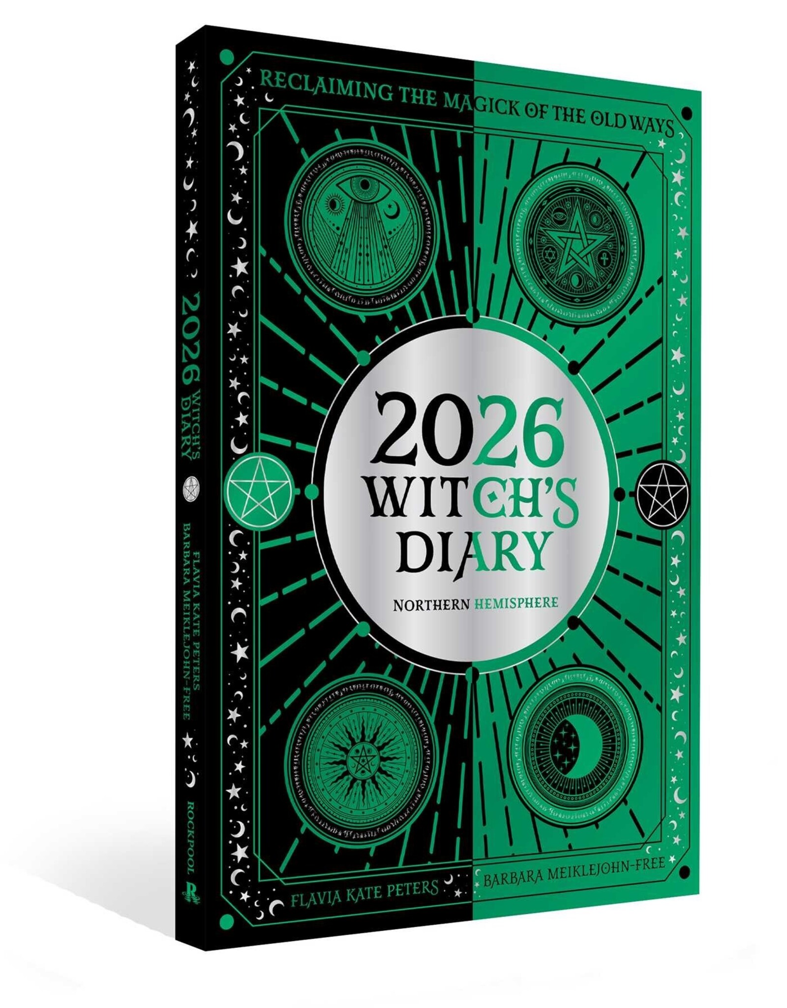 -2026 Witch's Diary Planner Calendar: Northern Hemisphere