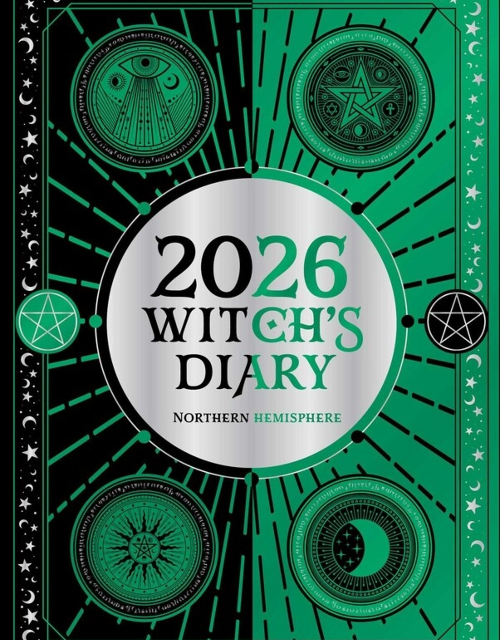 -2026 Witch's Diary Planner Calendar: Northern Hemisphere
