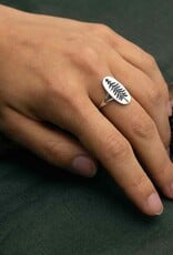 -Etched Pine Tree Ring |