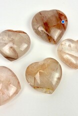 Hematoid Quartz Heart
