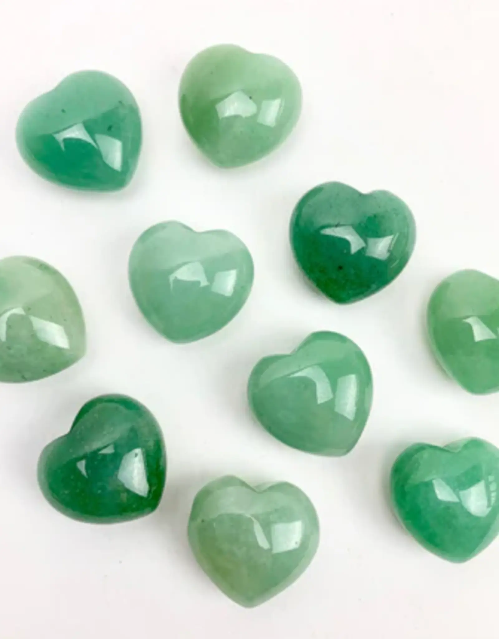 Green Aventurine Heart
