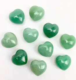 Green Aventurine Heart