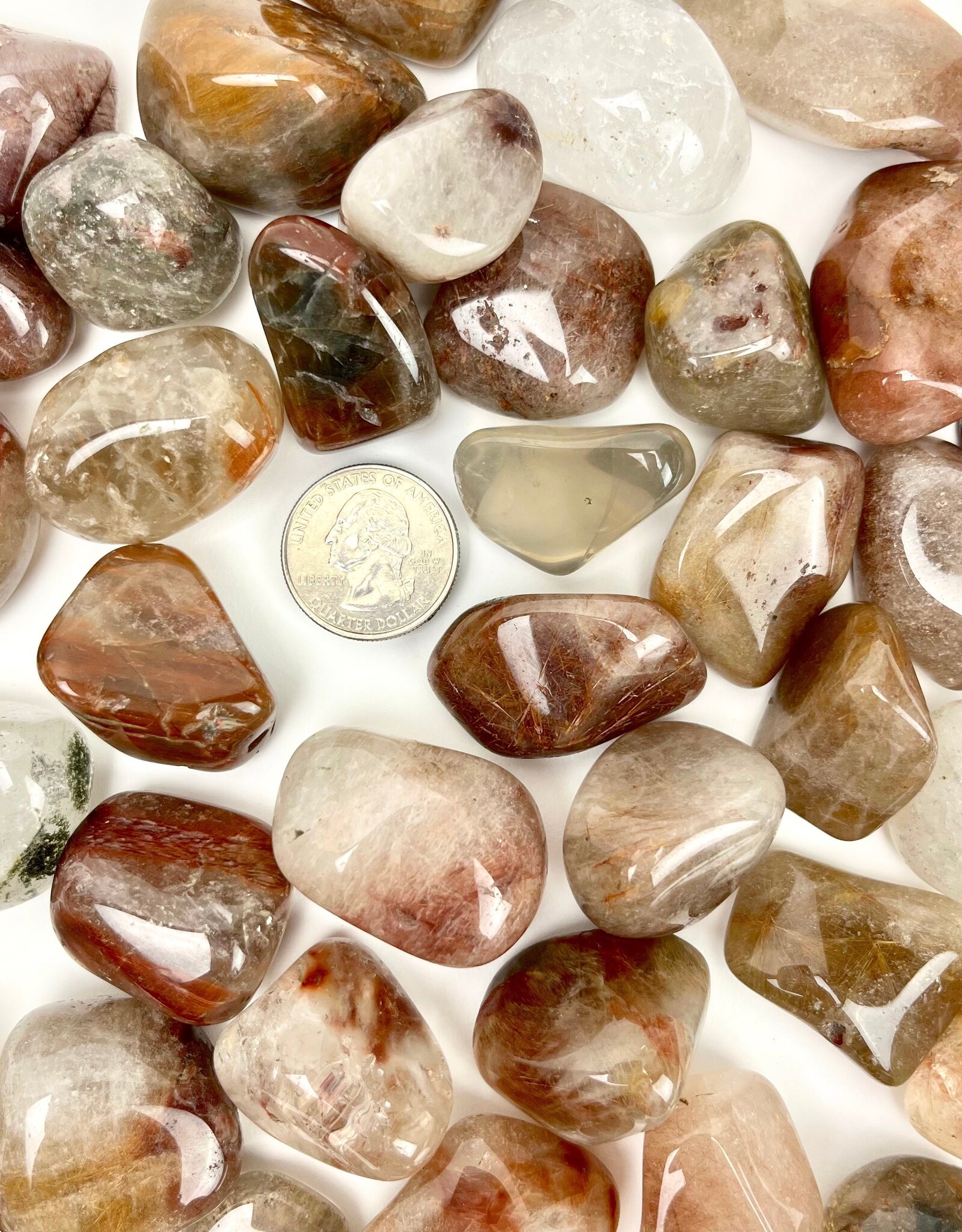 Tumbled Amphibole| Free Forms|20-40