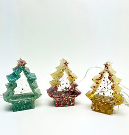 Orgonite Holiday Tree LED Light