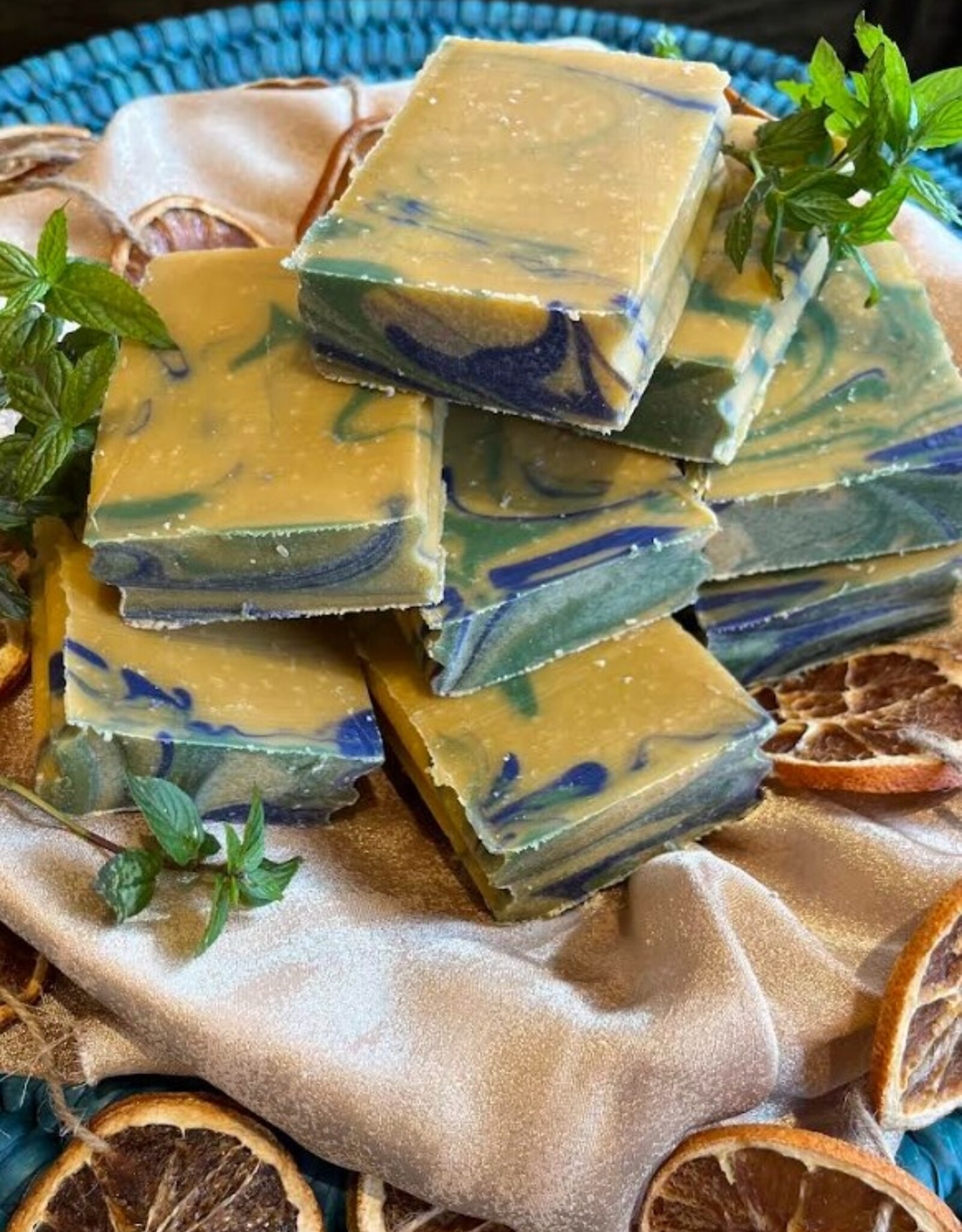Citrus Mint Goat Milk Soap *Limited Edition*