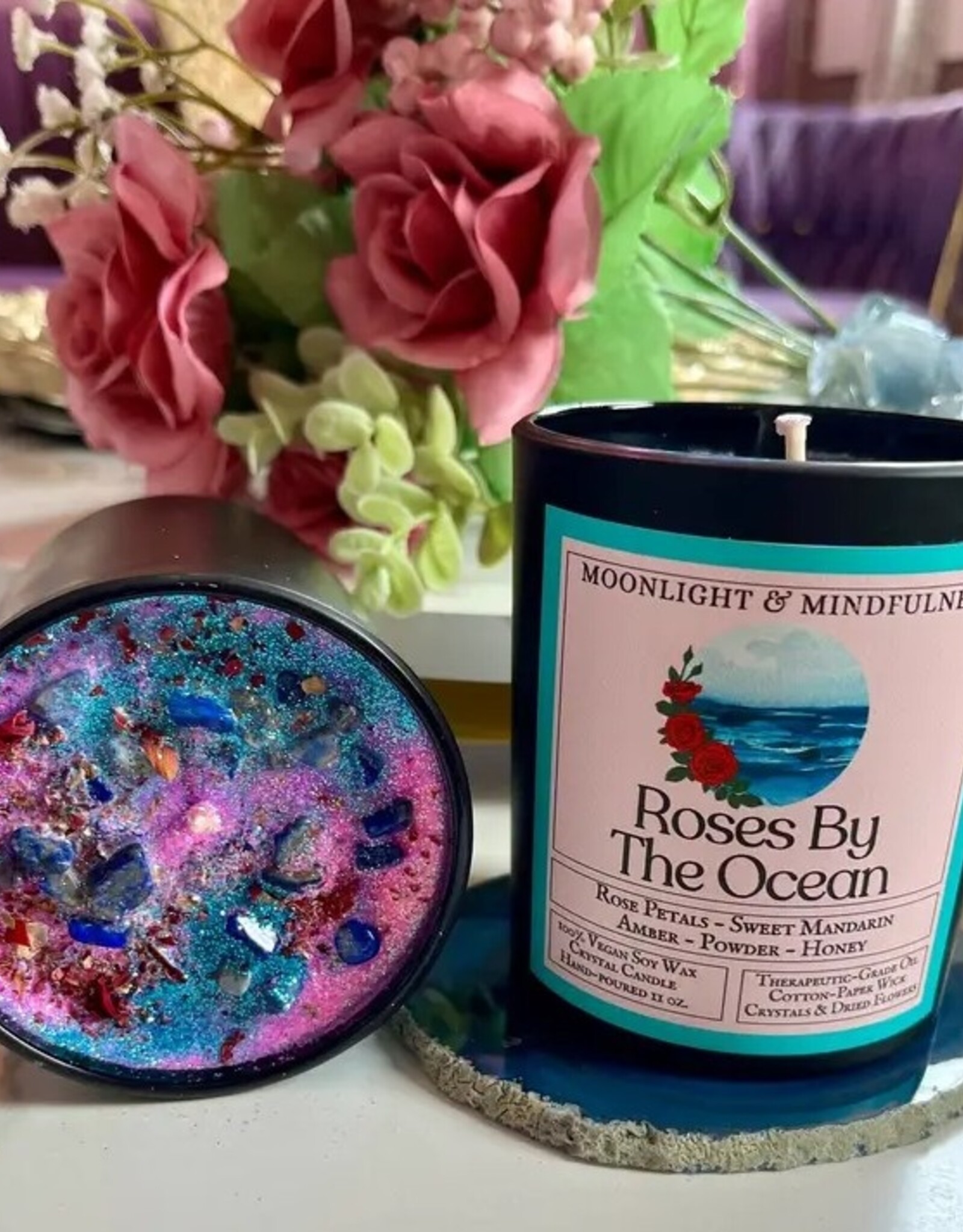 Rose by the Ocean 11oz Candle