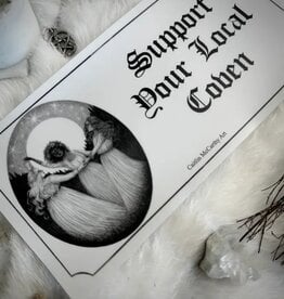 -Support Your Local Coven Bumper Sticker