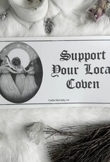 -Support Your Local Coven Bumper Sticker