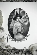 -Tea Witch Fine Art Print - Tea Magic & Witchcraft 5x7