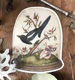 -2.6” X 3.1” One For Sorrow Semi-Transparent Sticker