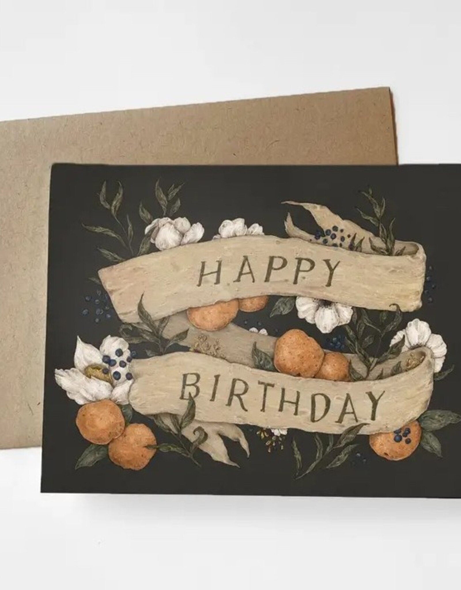 -4.25” X 5.5” Happy Birthday Greeting Card