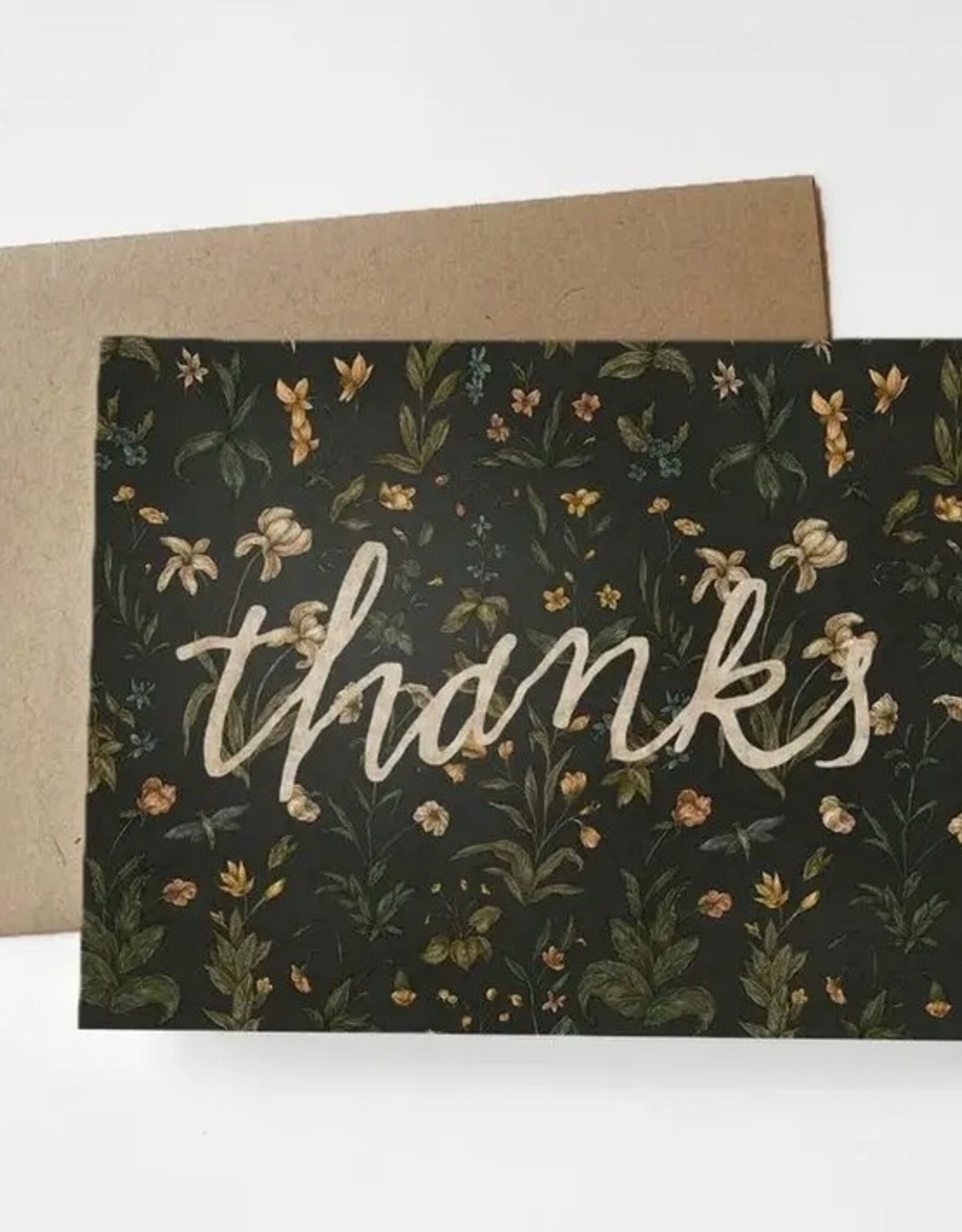 -4.25” X 5.5” Thanks Greeting Card