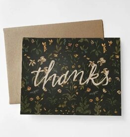 -4.25” X 5.5” Thanks Greeting Card