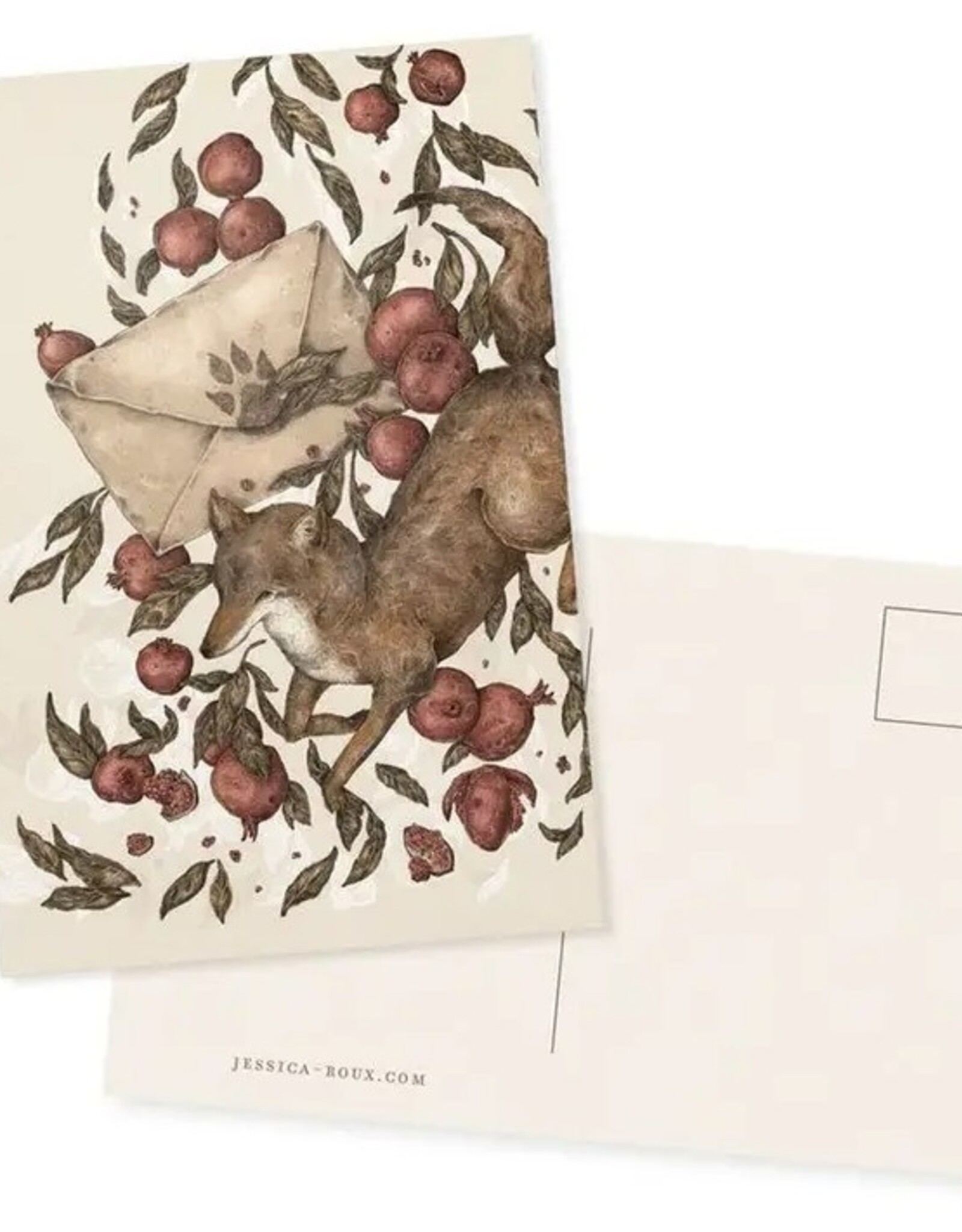 -4” X 6” Coyote Love Letters Postcard