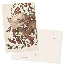 -4” X 6” Coyote Love Letters Postcard