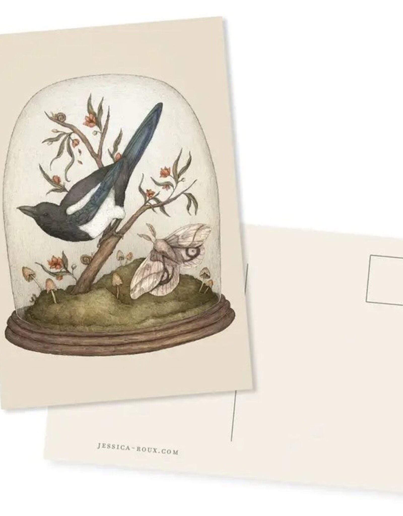 -4” X 6” One For Sorrow Postcard