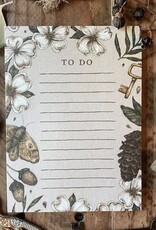 -5.5” X 4” Nature Walks To Do List Notepad